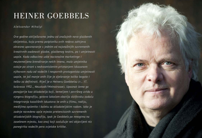 A. Mihalyi: Heiner Goebbels